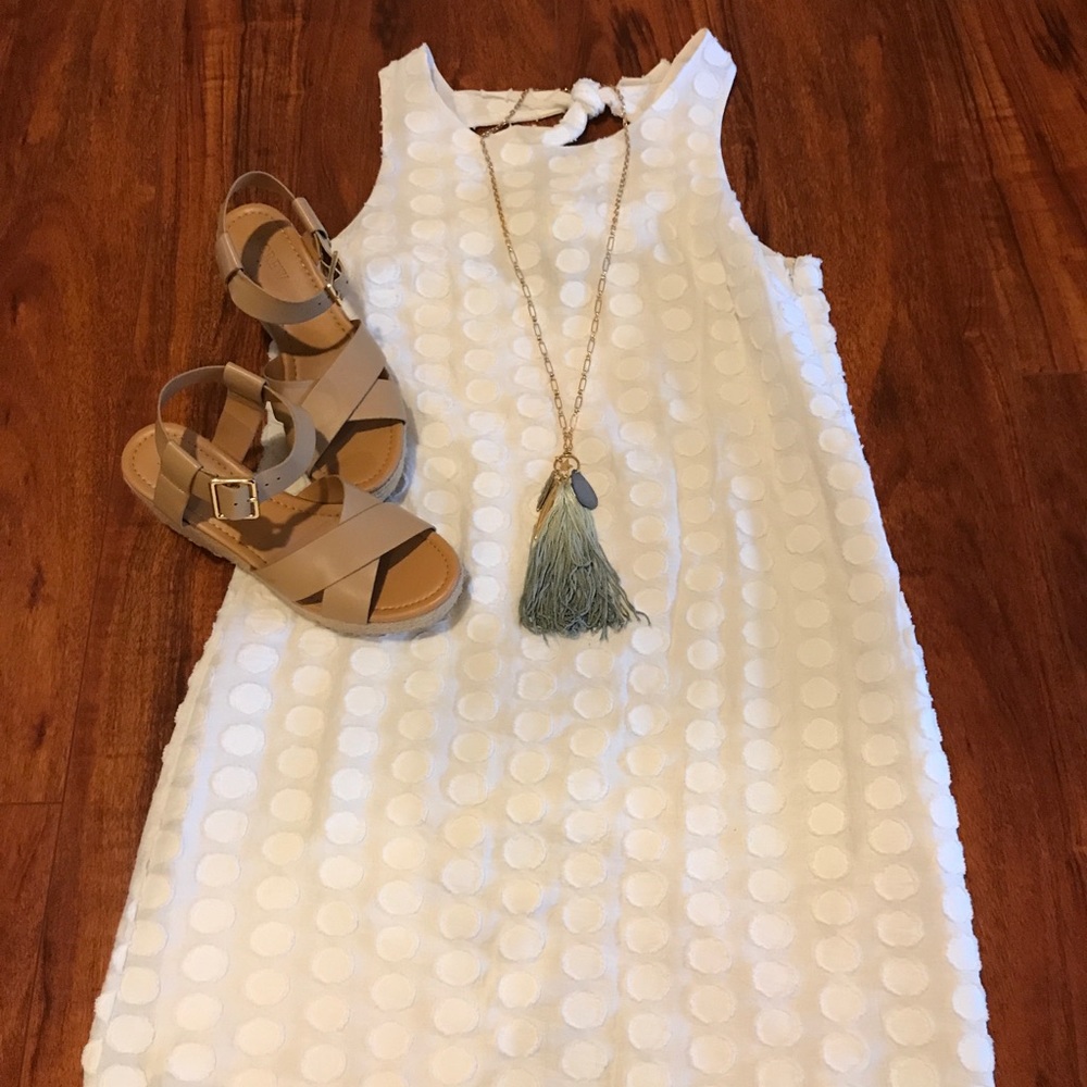 1. State white dress